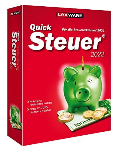 QuickSteuer 2022 (für Steuerjahr 2021) | Minibox | Private und gewerbliche Steuererklärung