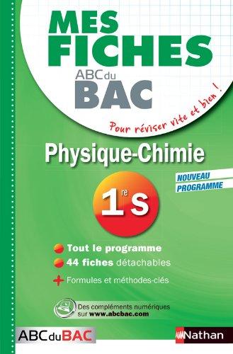 Physique-Chimie, 1re S