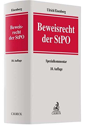 Beweisrecht der StPO: Spezialkommentar