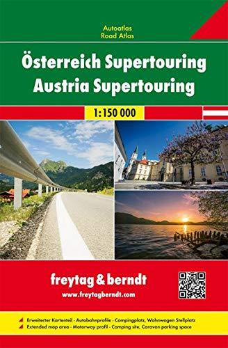 Österreich Supertouring, Autoatlas 1:150.000 (freytag & berndt Autoatlanten)