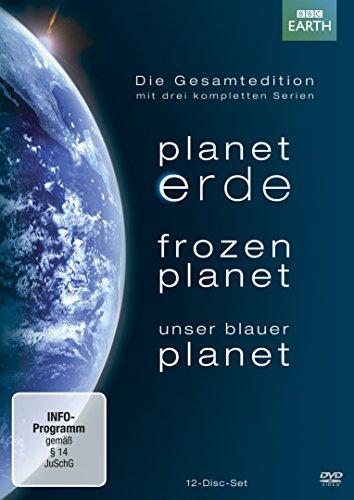 Planet Erde / Frozen Planet / Unser blauer Planet - Die Gesamtedition [12 DVDs]