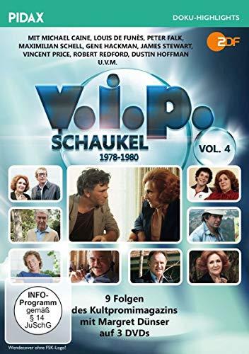 V.I.P.-Schaukel, Vol. 4 (1978 - 1980) / Die letzten 9 Folgen des Kultpromimagazins mit Margret Dünser (Pidax Doku-Highlights) [3 DVDs]