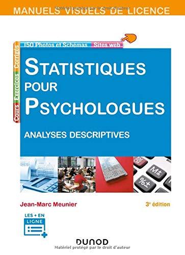 Statistiques pour psychologues : analyses descriptives