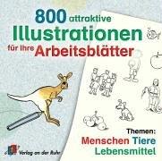 800 attraktive Illustrationen für Ihre Arbeitsblätter. CD-ROM ab Windos 95. Themen: Menschen, Tiere, Lebensmittel.  (Lernmaterialien)