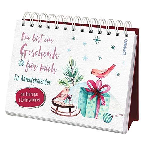 Du bist ein Geschenk für mich: Ein Adventskalender zum Eintragen & Weiterschenken