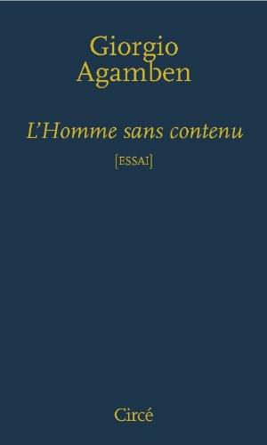 L'homme sans contenu