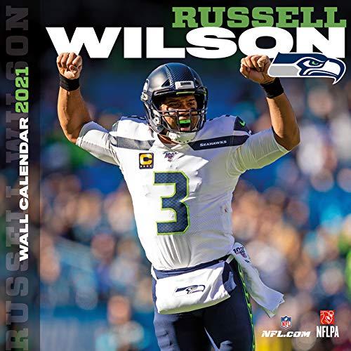 Seattle Seahawks Russell Wilson 2021 Calendar