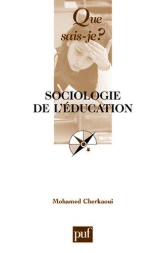 Sociologie de l'éducation