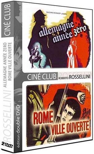 Coffret roberto rossellini : Allemagne annee zéro ; rome ville ouverte [FR Import]