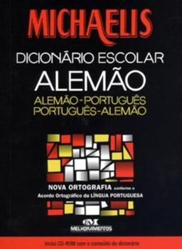 Michaelis Dicionário Escolar Alemão-Português/ Português-Alemão, mit CD-ROM, nova ortografia