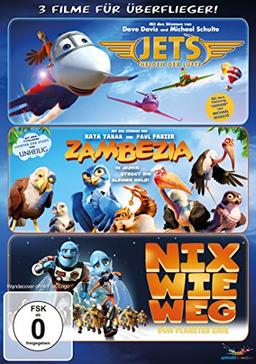 Überflieger-Box - Zambezia, Jets, Nix wie weg [3 DVDs]