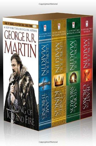 George R. R. Martin's A Game of Thrones 4-Book Boxed Set: A Game of Thrones, A Clash of Kings, A Storm of Swords, and A Feast for Crows: A Song of Ice and Fire 1-4