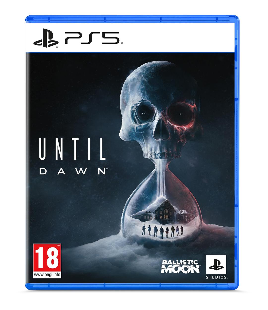 PlayStation Sony, Until Dawn PS5, Jeu d'Aventure, Version Physique avec CD, En Français, 1 joueur, PEGI 18, Pour 5