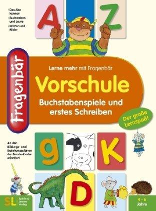 Fragenbär, Vorschule - Buchstabenspiele und erstes Schreiben