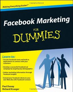 Facebook Marketing For Dummies (For Dummies (Computers))