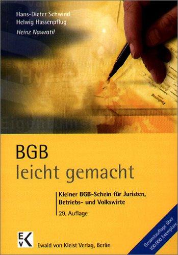 BGB leicht gemacht