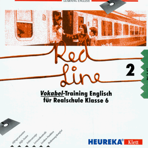 Learning English, Red Line, Tl.2 : Vokabeltrainer, für PC, 1 Diskette (3 1/2 Zoll) Englisch für Realschule Klasse 6