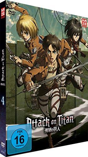 Attack on Titan - DVD Vol. 4 [Limited Edition] (inklusive Aufnäher)