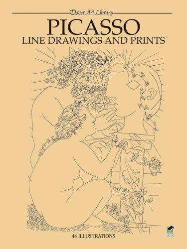 Picasso Line Drawings and Prints (Dover Art Library)