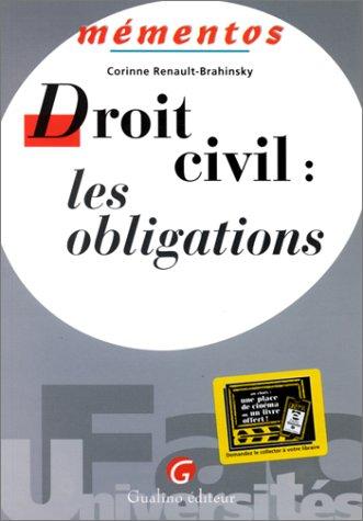 Droit civil: Les obligations