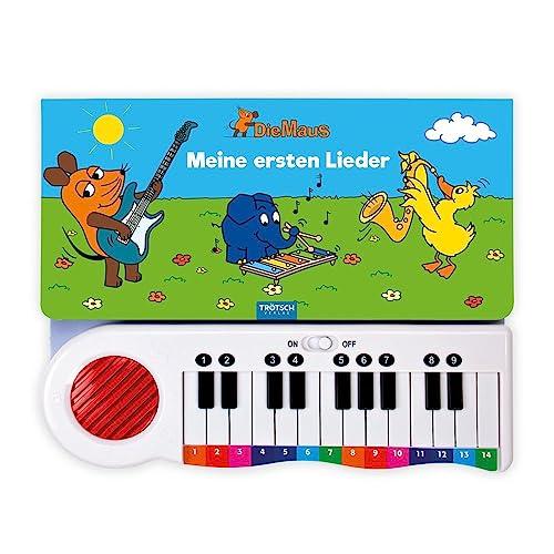 Trötsch Die Maus Klavierbuch Meine ersten Lieder Soundbuch Liederbuch: Beschäftigungsbuch Soundbuch Liederbuch