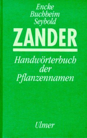 Handwörterbuch der Pflanzennamen