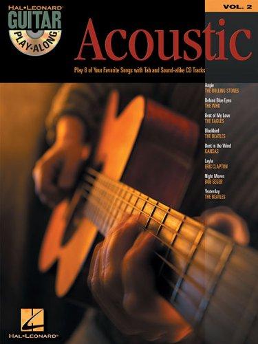 Guitar Play-Along Volume 2 Acoustic Gtr Book/Cd (Hal Leonard Guitar Play-Along)