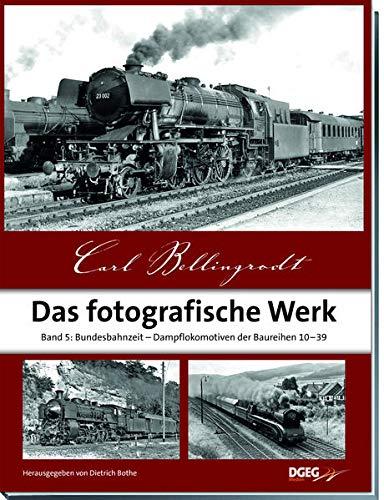 Das fotografische Werk, Band 5: Bundesbahnzeit, Dampfloks der Baureihen 10-39