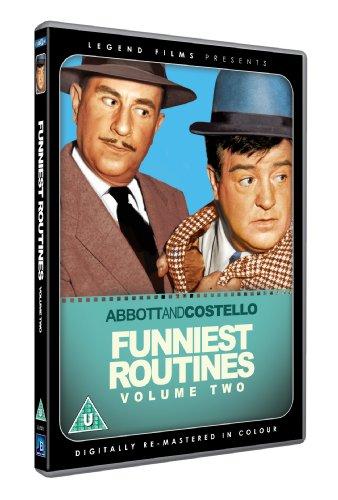 Abbott & Costello - Funniest Routines Vol 2 (Digitally remastered in colour) [DVD]