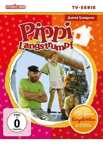 Pippi Langstrumpf - TV-Serien-Box [5 DVDs]