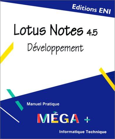 Lotus Notes 4.5 : développement