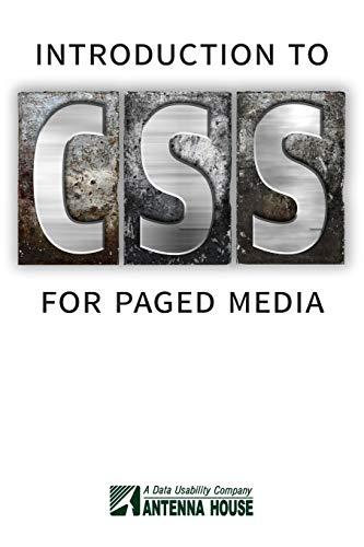 Introduction to CSS for Paged Media