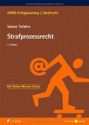 Strafprozessrecht (JURIQ Erfolgstraining)