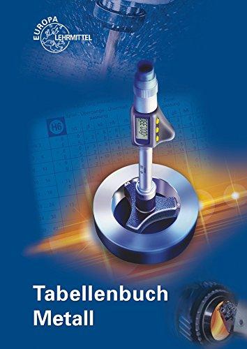 Tabellenbuch Metall: ohne Formelsammlung