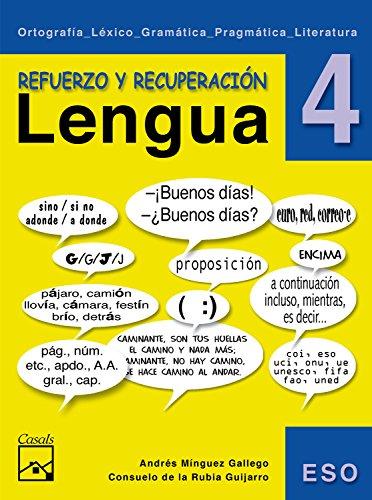 Refuerzo de lengua, repasa y aprueba, 4 ESO. Material complementario (Cuadernos ESO)