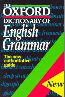 The Oxford Dictionary of English Grammar