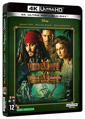 Pirates des caraïbes 2 : le secret du coffre maudit 4k ultra hd [Blu-ray] [FR Import]