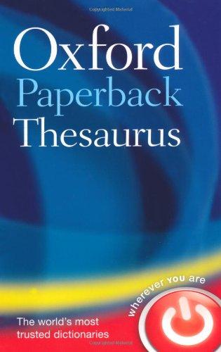 Oxford Paperback Thesaurus