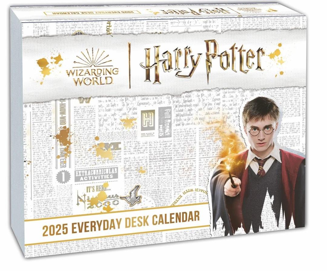 Harry Potter Tagesabreißkalender 2025: Magischer Kalender für jeden Tag mit Zitaten, Bildern und spannenden Details aus der Filmreihe. Tischkalender ... Aufhängen (Kino-Entertainment Kalender Heye)