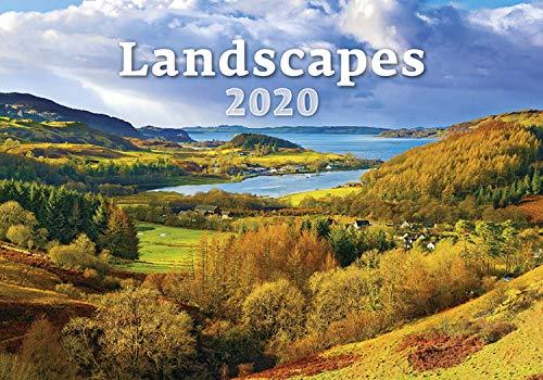 Landscapes Calendar - Calendars 2019 - 2020 Wall Calendar - Photo Calendar - 12 Month Calendar by Helma (Multilingual Edition)