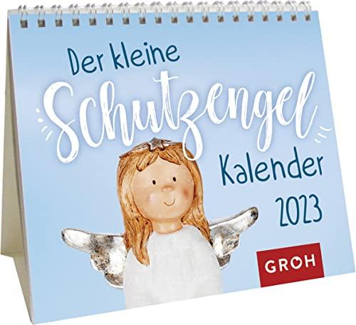 Der kleine Schutzengelkalender 2023: Mini-Monatskalender. Kleiner Aufstellkalender mit Monatskalendarium