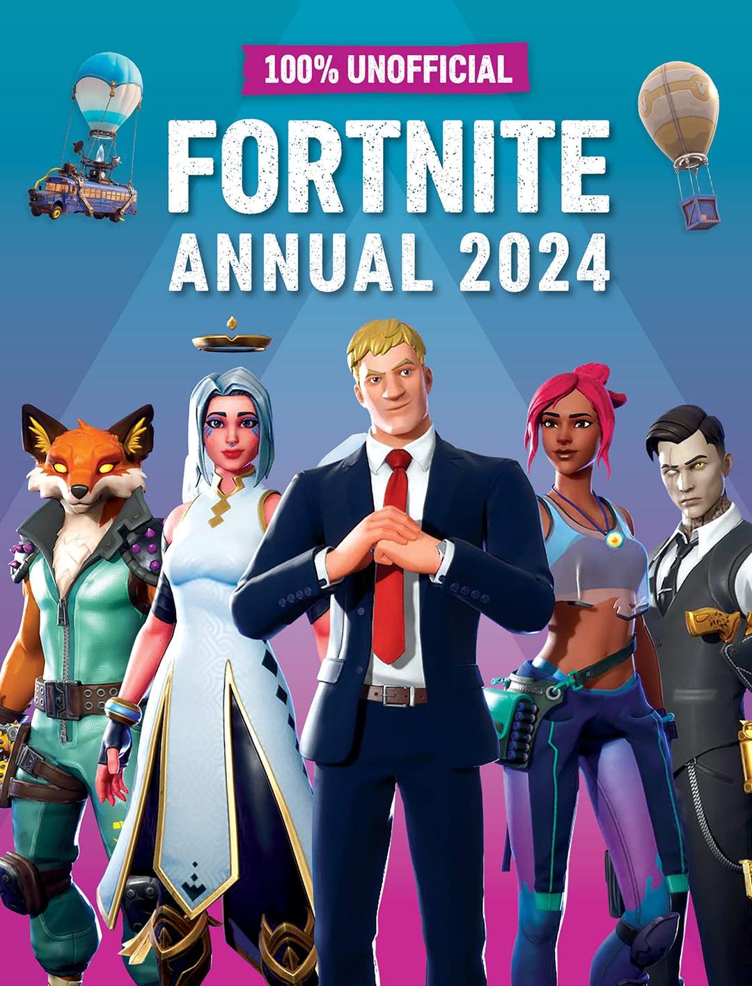 100% Unofficial Fortnite Annual 2024: Perfect for all gaming fans, this action-packed present is full of the latest news, reviews and guides to conquer the island.