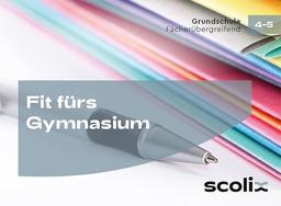 Fit fürs Gymnasium: Deutsch, Mathematik, Sachwissen, Englisch - Kartenset (4. und 5. Klasse)