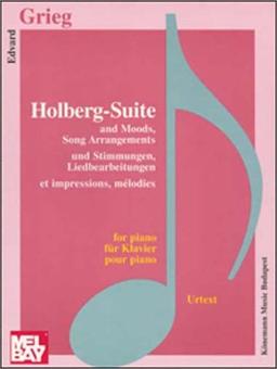 Holberg-Suite und Stimmungen, Liederbearbeitungen (Music Scores)