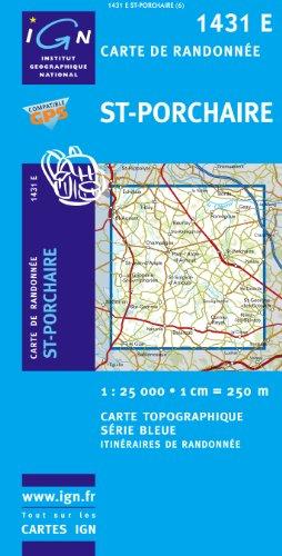 Carte de randonnée : Saint-Porchaire (Série Bleue)