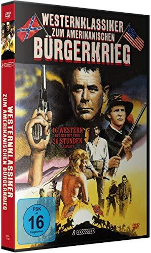 Westernklassiker zum Amerikanischen Bürgerkrieg [8 DVDs]