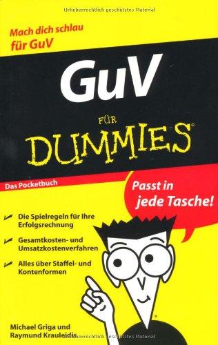 GuV für Dummies Das Pocketbuch