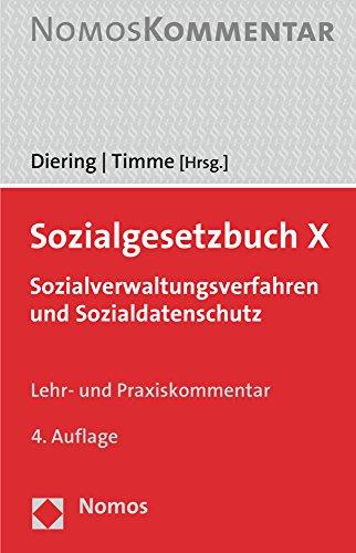 Sozialgesetzbuch X: Sozialverwaltungsverfahren und Sozialdatenschutz