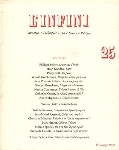 L'infini n25 (Revue l'Infini)