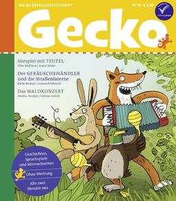 Gecko Kinderzeitschrift Band 41: Die Bilderbuch-Zeitschrift